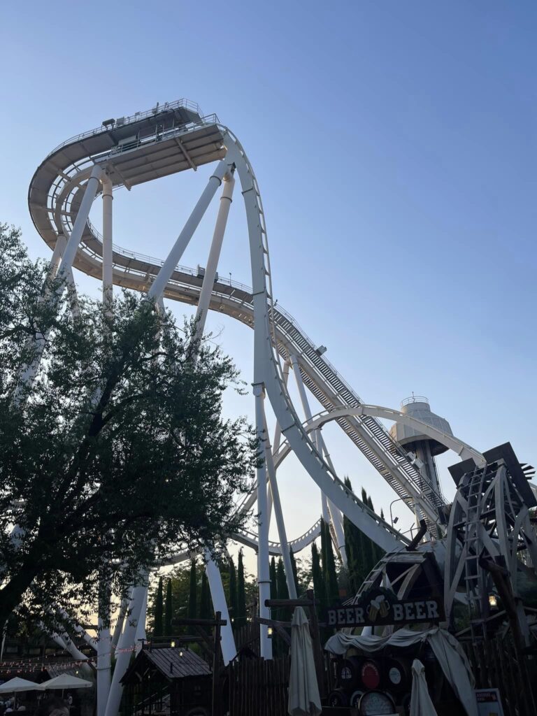 Achterbahn im Gardaland